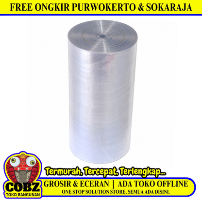 25 CM x 1 KG / TM Plastik Heatshrink Roll