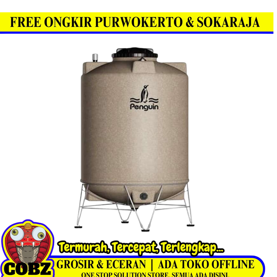1000 L / PENGUIN TD 110 Water Torrent Tangki Tandon Air PVC Stone + Acc Set