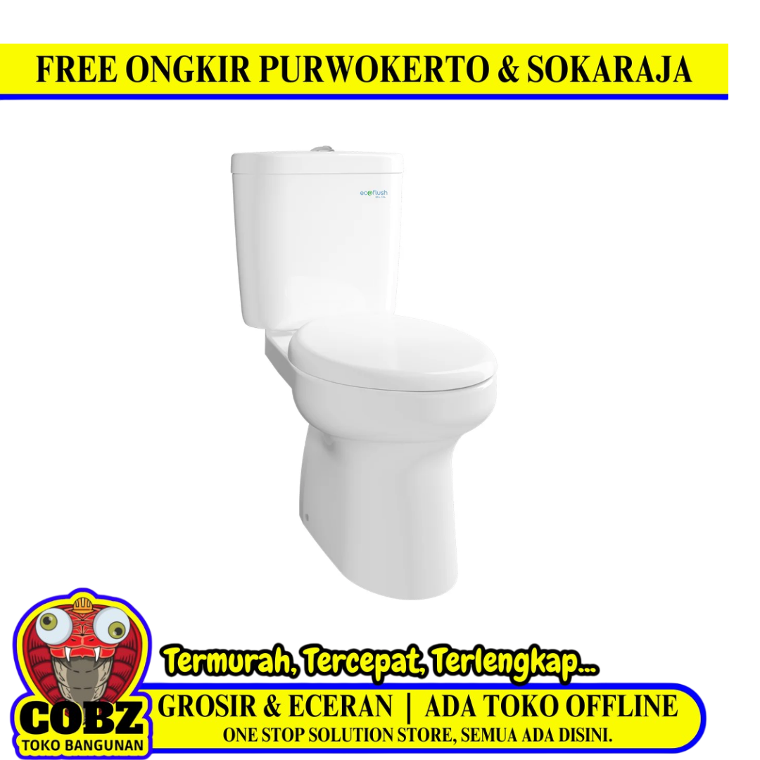 70.2 CM x 76.8 CM x 38.1 CM / TOTO CW 421 JW Monoblok Kloset Duduk Tangki Putih Set
