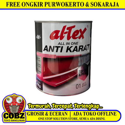 1 KG / ALTEX ALL IN ONE Zinc Chromate Kaleng Pcs - ALTEX (01 White)