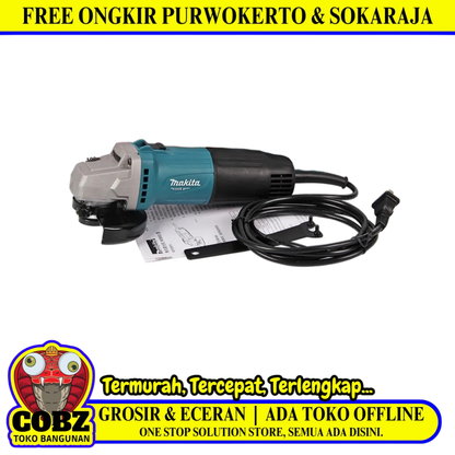 MAKITA M0900B Mesin Gerinda Tangan Kabel Set