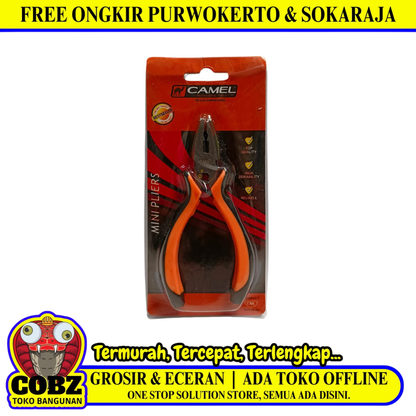 4 1/2 IN / CAMEL Tang Kombinasi Kawat Kabel Combination Pliers