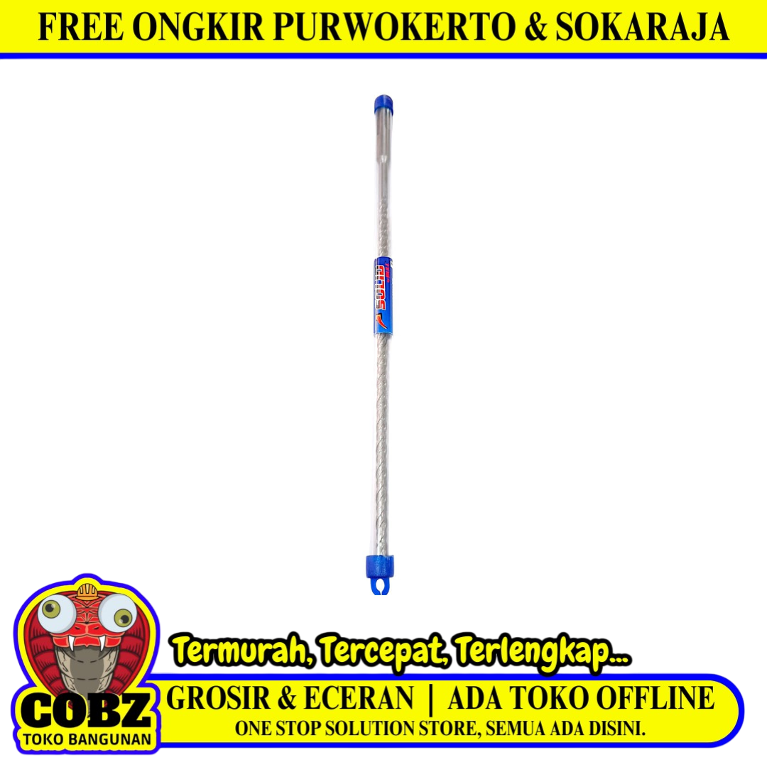 6 MM x 300 MM / SOLID Mata Bor Bobok Beton Tembok Dinding SDS