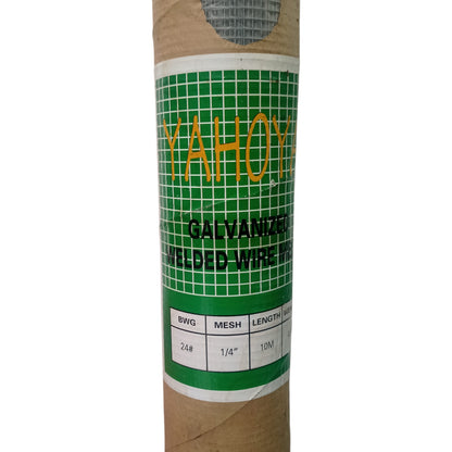 1/4 IN x 1/4 IN x 90 CM x 10 M / YAHOYA Kawat Ram Loket Ayakan Pasir Galvanis Roll