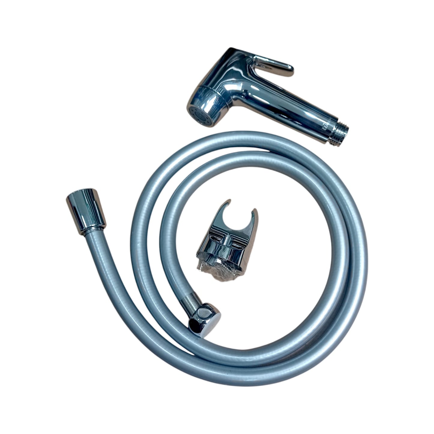 1/2 IN x 120 CM / WASSER WS-168TS PLATINUM CHROME Jet Shower Cebok Toilet Plastik PVC Set