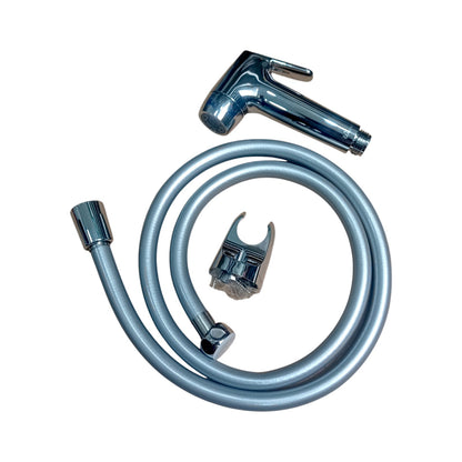 1/2 IN x 120 CM / WASSER WS-168TS PLATINUM CHROME Jet Shower Cebok Toilet Plastik PVC Set