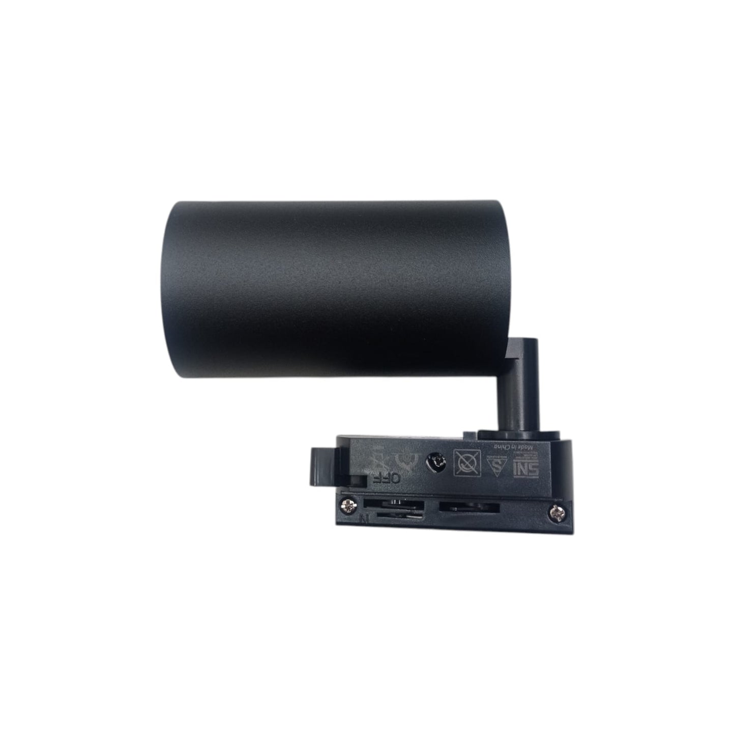 IN-LITE E27 Kap Lampu Sorot Spot Tracklight Hitam