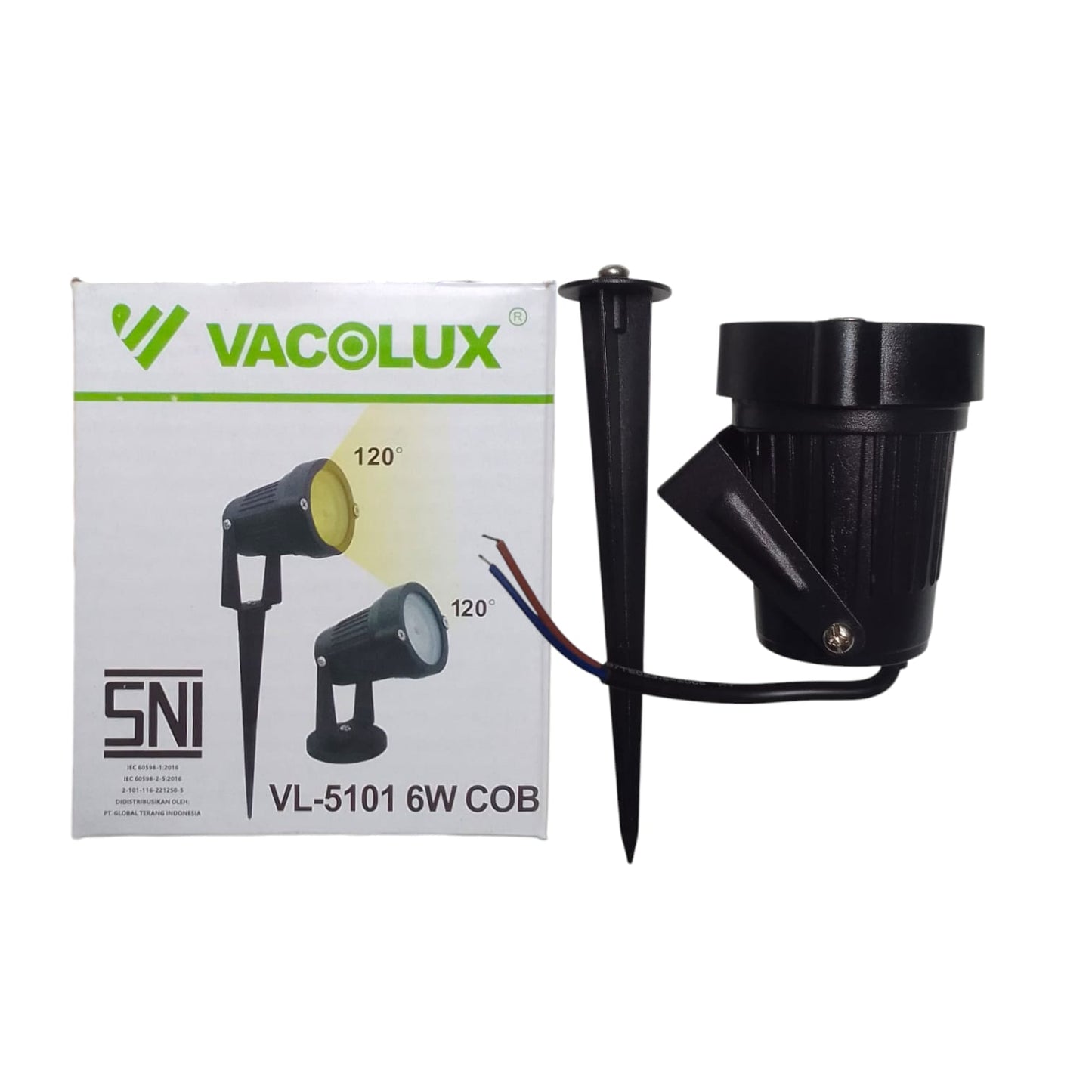 6 W / VACOLUX LED Lampu Taman Kuning Pcs