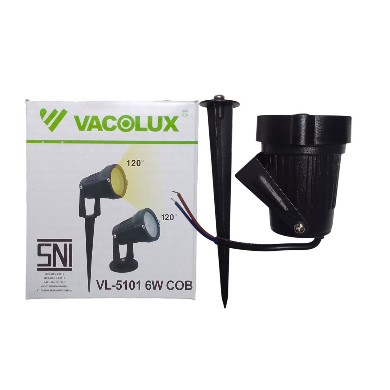 6 W / VACOLUX LED Lampu Taman Kuning Pcs