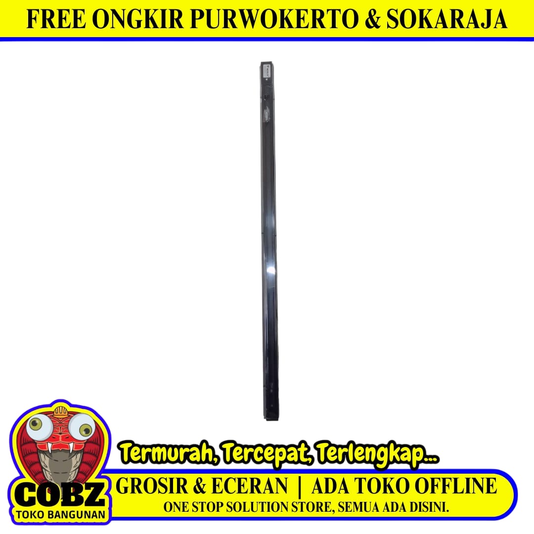 100 CM / VACOLUX Rel Rail Lampu Sorot Spot Tracklight Hitam
