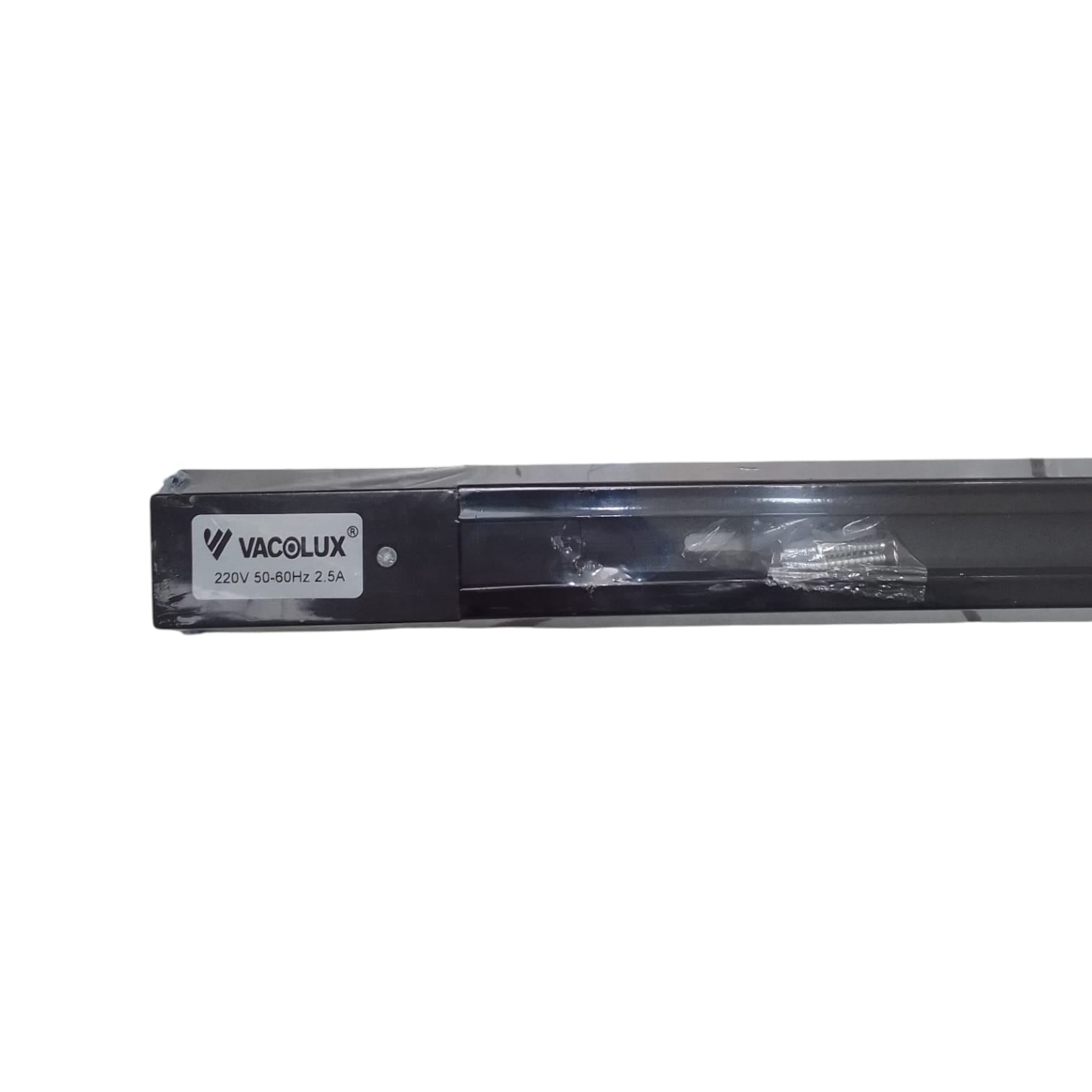 100 CM / VACOLUX Rel Rail Lampu Sorot Spot Tracklight Hitam