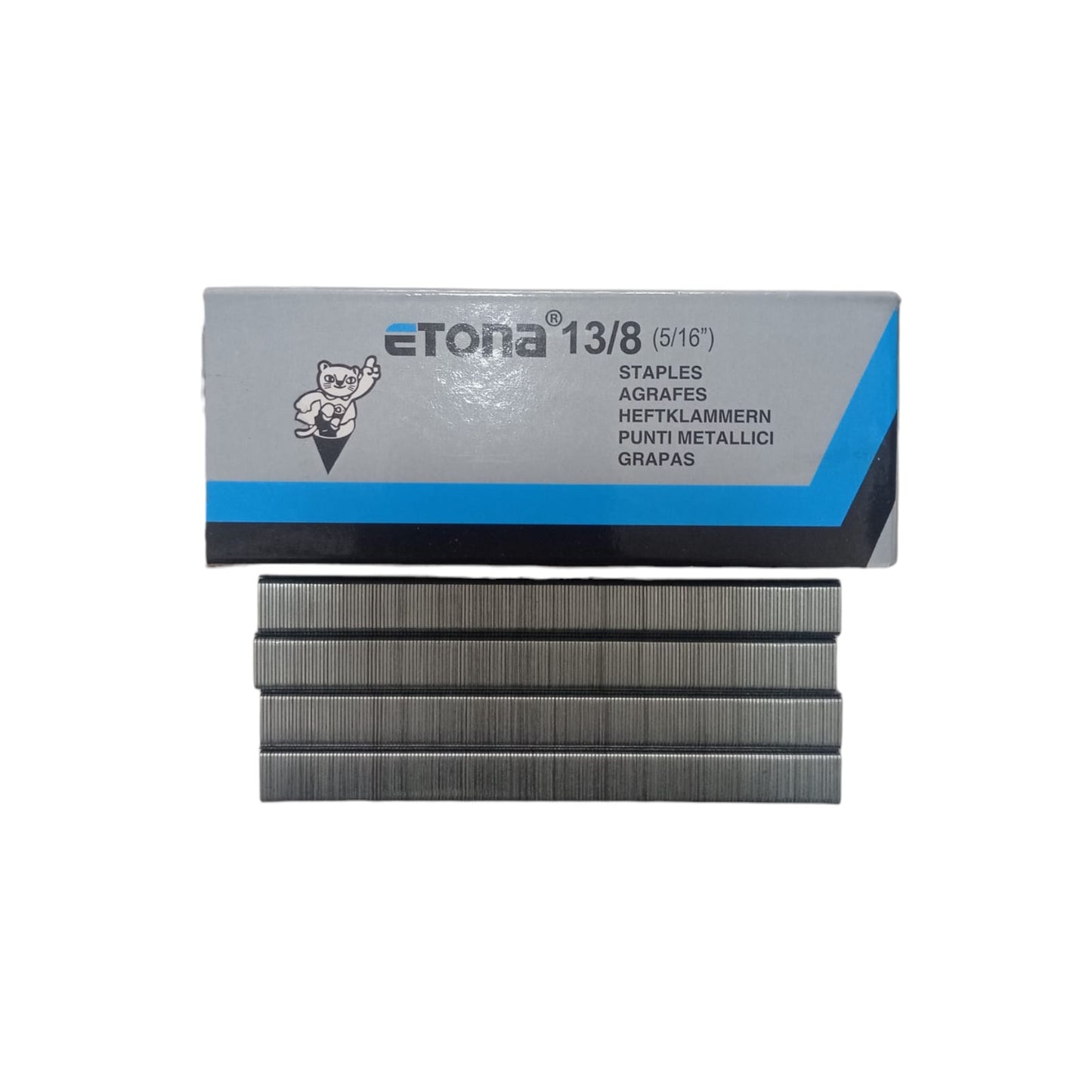 13 / 8 MM / ETONA Refill Isi Guntacker Stapler Tembak 8 MM Dus
