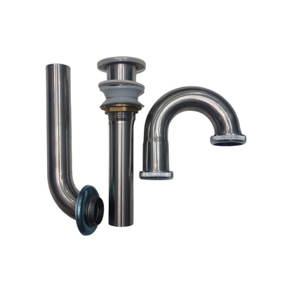 1 1/4 IN / FREED SD138 Sifon Leher Angsa Saringan Wastafel Stainless Set