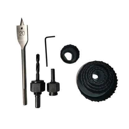 19 MM - 65 MM / XINRUIDUN TCT Hole Saw Mata Bor Hidroponik Pelubang Kayu 13 Pcs Set