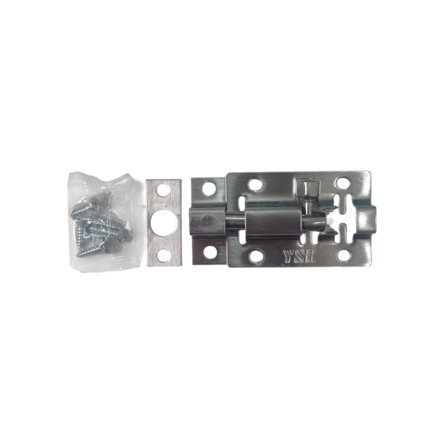 2 IN / YSK Grendel Kunci Slot Pintu Jendela Stainless