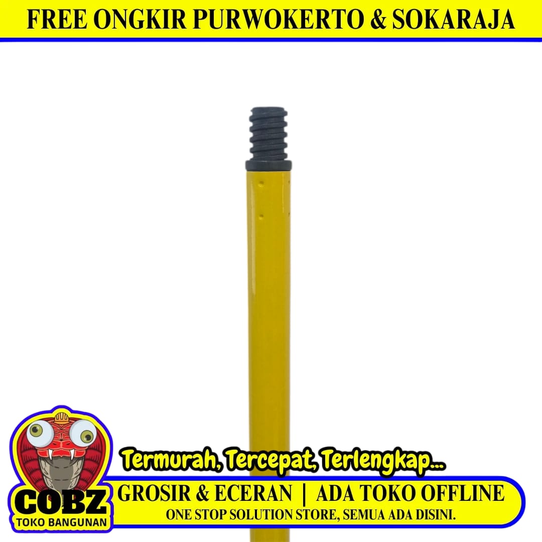 70 CM - 120 CM / ACE OLDFIELDS Tongkat Extension Pole Kuas Busa Roller Cat