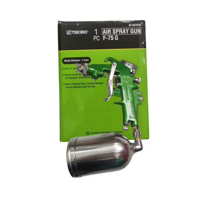 400 CC / TEKIRO F-75 G Spray Gun Tabung Atas Spet Cat Semprot Kompresor
