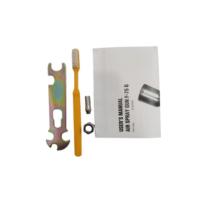 400 CC / TEKIRO F-75 G Spray Gun Tabung Atas Spet Cat Semprot Kompresor