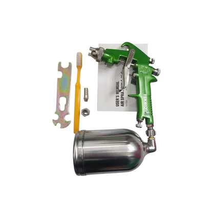 400 CC / TEKIRO F-75 G Spray Gun Tabung Atas Spet Cat Semprot Kompresor