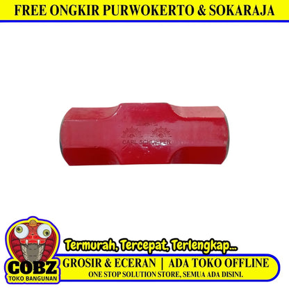 8 LB / CARL SCHLIEPER Mata Palu Martil Bodem Batu Sledge Hammer