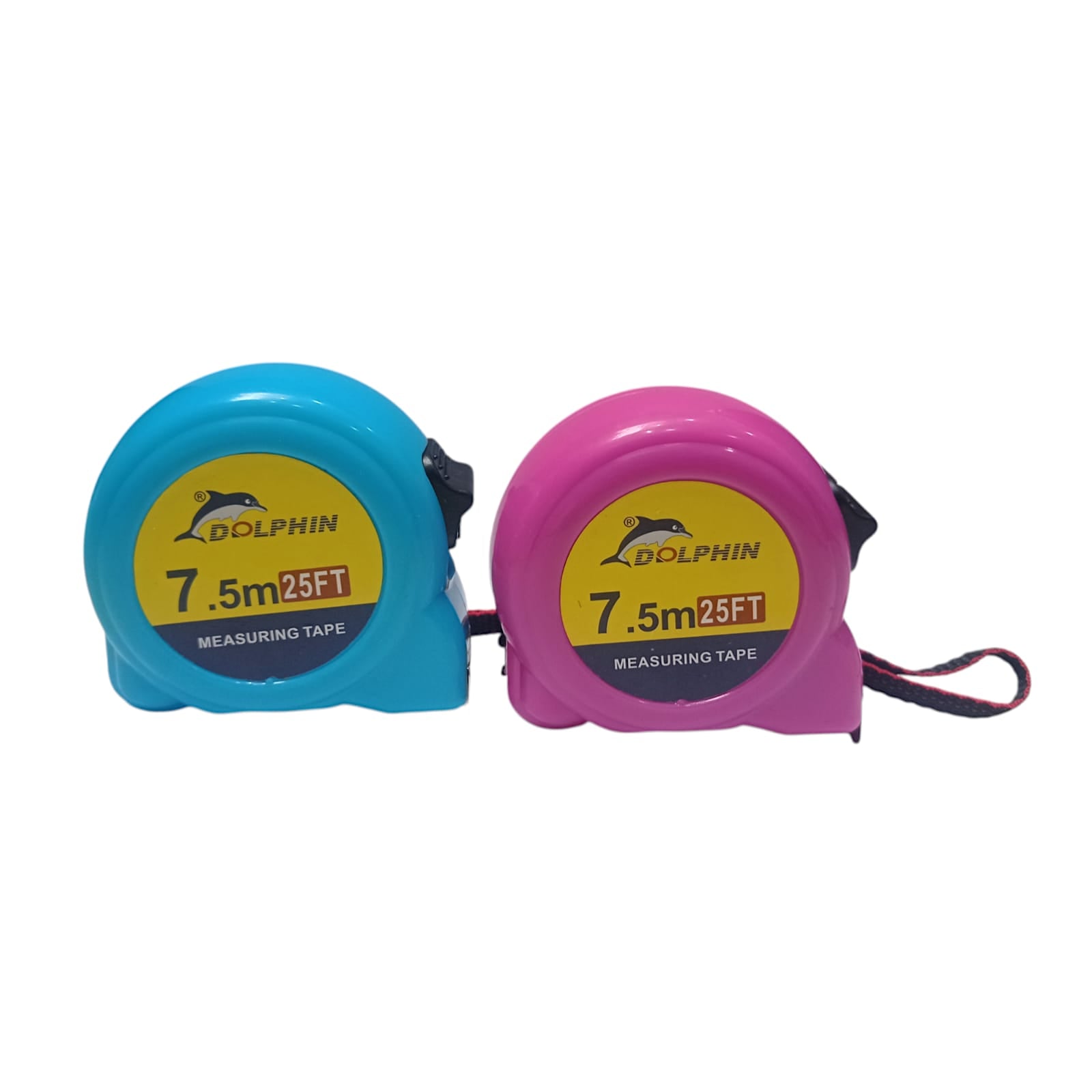 7.5 M / DOLPHIN Meteran Alat Ukur Tukang Bangunan Measuring Tape
