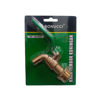 3/4 IN / BONUCCI Kran Air Tembok Taman Bola Ball Valve Stainless