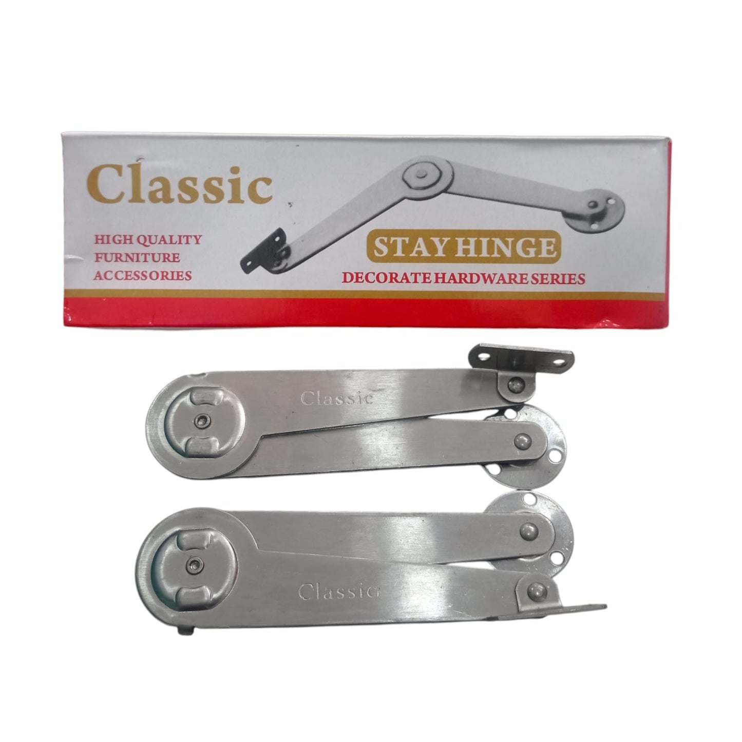 9 IN / CLASSIC Tangan Gareng Engsel Salon Penahan Jendela SS Set