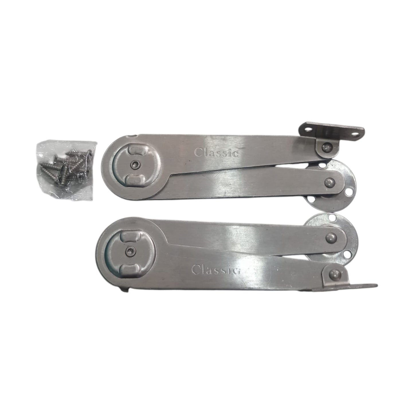9 IN / CLASSIC Tangan Gareng Engsel Salon Penahan Jendela SS Set