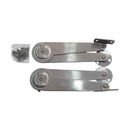 9 IN / CLASSIC Tangan Gareng Engsel Salon Penahan Jendela SS Set