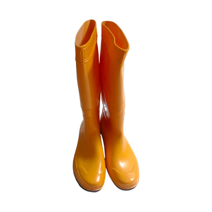 NO 43 / GRT Sepatu Boot Kebun Pabrik Proyek Safety Karet Kuning Set