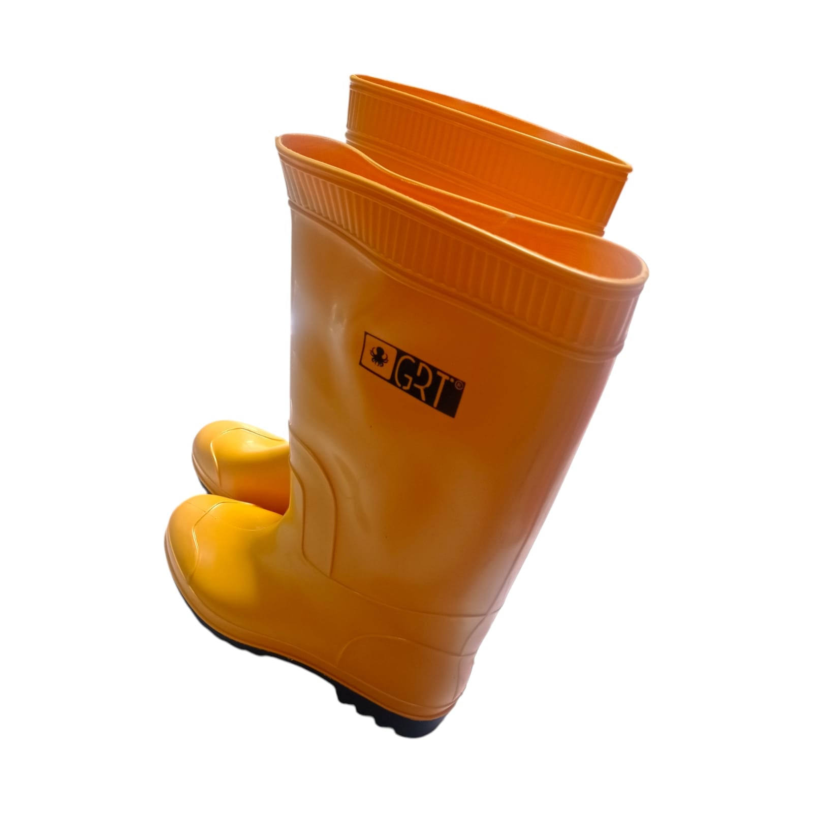 NO 42 / GRT Sepatu Boot Kebun Pabrik Proyek Safety Karet Kuning Set