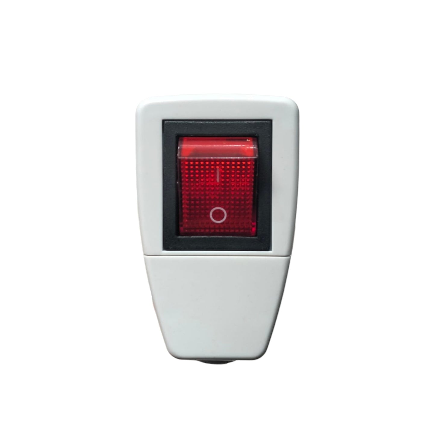 LIGHTHOUSE Steker Jek Colokan Kabel Cowok Male Putih + Switch