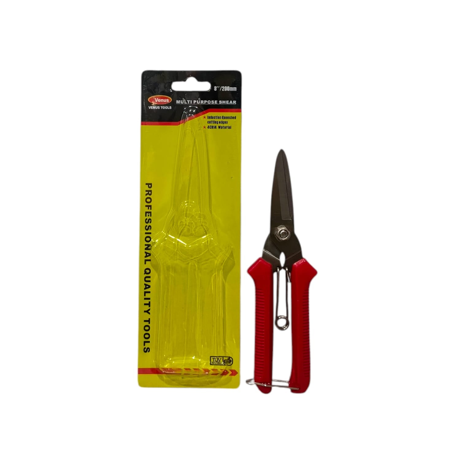 8 IN / VENUS Gunting Dahan Lurus Ranting Tanaman Pruning Shears