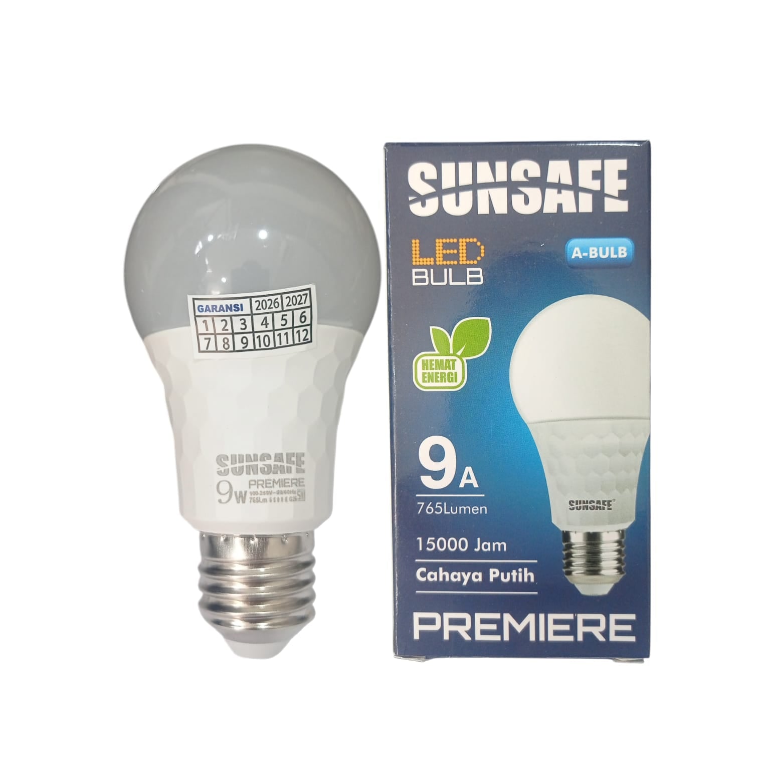 5 WATT / SUNSAFE PREMIERE LED Lampu Bohlam Bulb Moto Putih