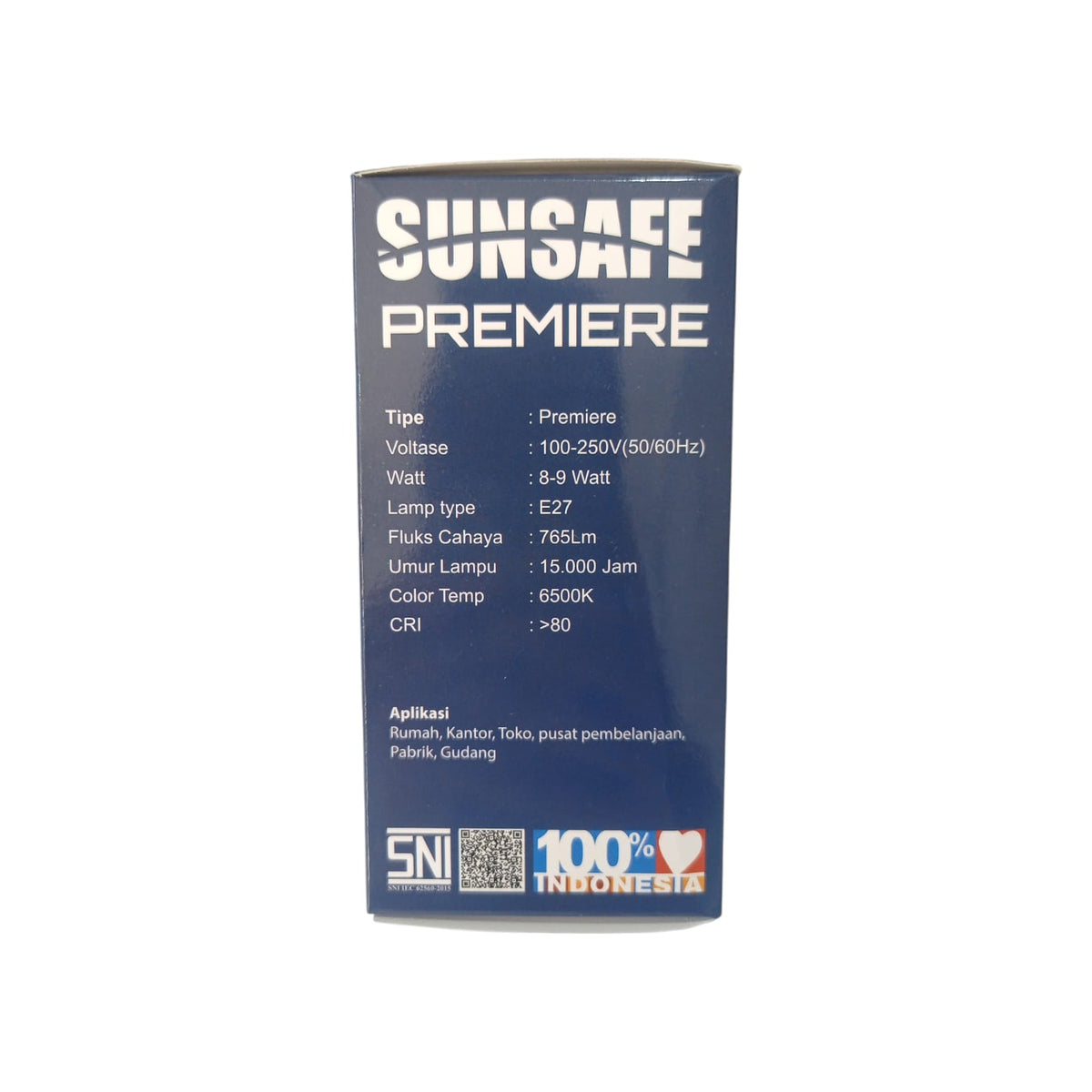 5 WATT / SUNSAFE PREMIERE LED Lampu Bohlam Bulb Moto Putih