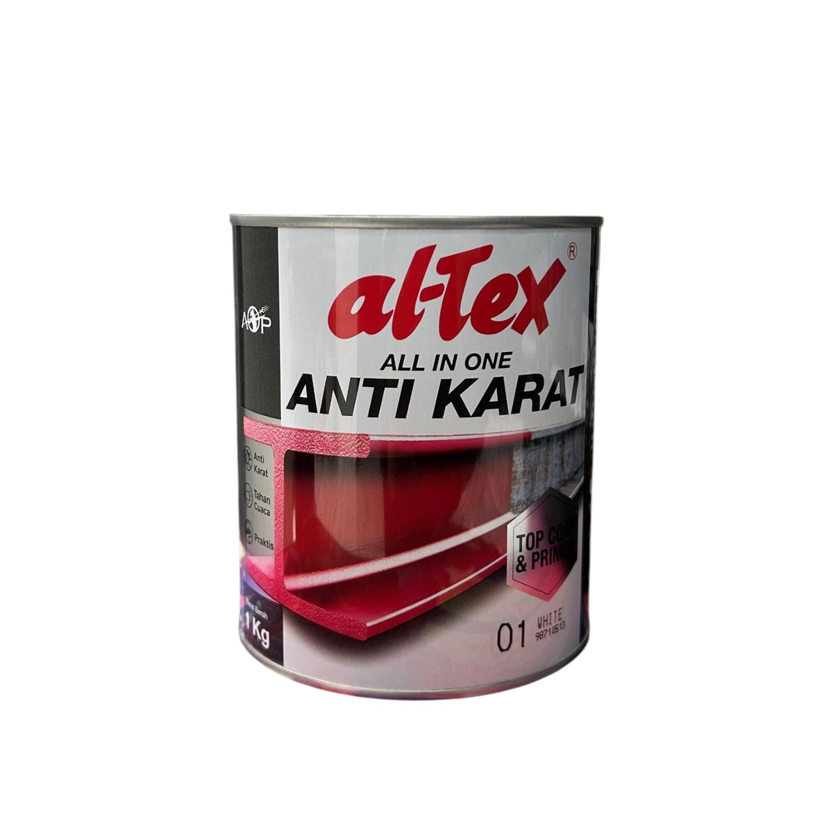 1 KG / ALTEX ALL IN ONE Zinc Chromate Kaleng Pcs - ALTEX (01 White)
