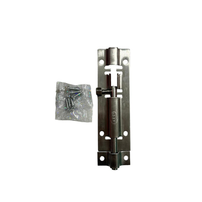 4 IN / ARS Grendel Kunci Slot Pintu Jendela Stainless