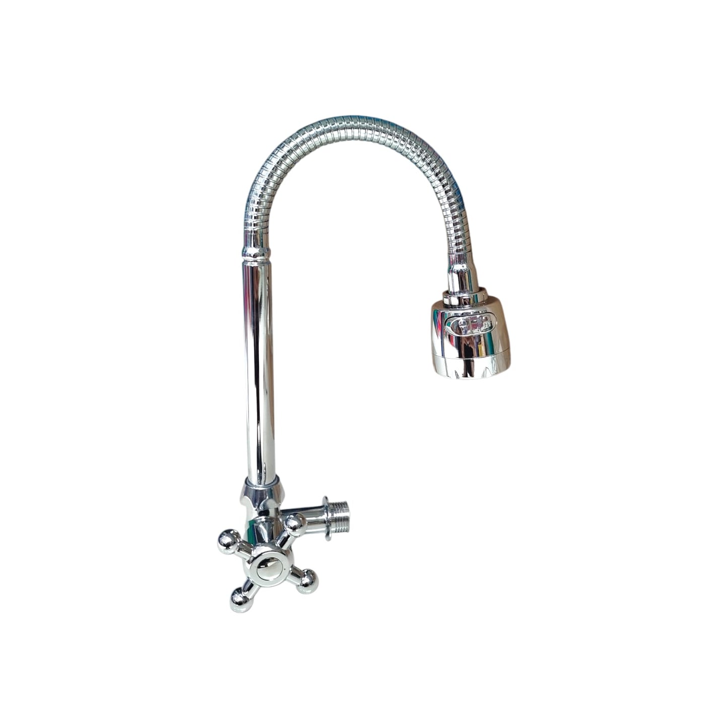 1/2 IN / VIPER Kran Angsa Fleksibel Sink BCP Tembok Stainless