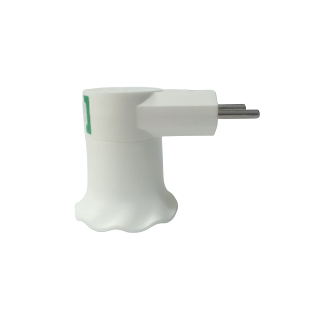 PAGODA P-200 Fitting Lampu Saklar Steker Colok Dinding Tidur + Switch Putih