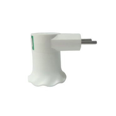 PAGODA P-200 Fitting Lampu Saklar Steker Colok Dinding Tidur + Switch Putih