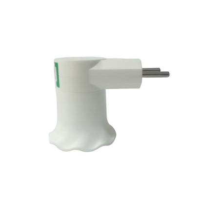PAGODA P-200 Fitting Lampu Saklar Steker Colok Dinding Tidur + Switch Putih