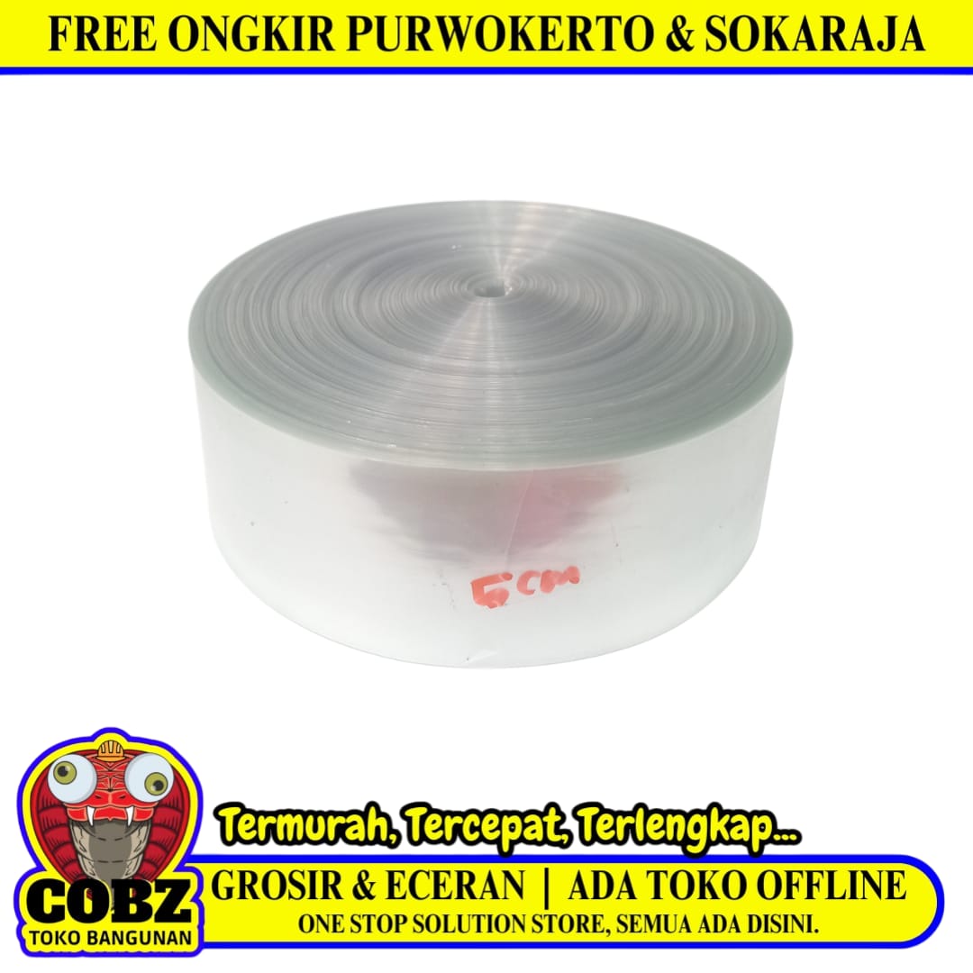 5 CM x 1 KG / TM Plastik Heatshrink Roll