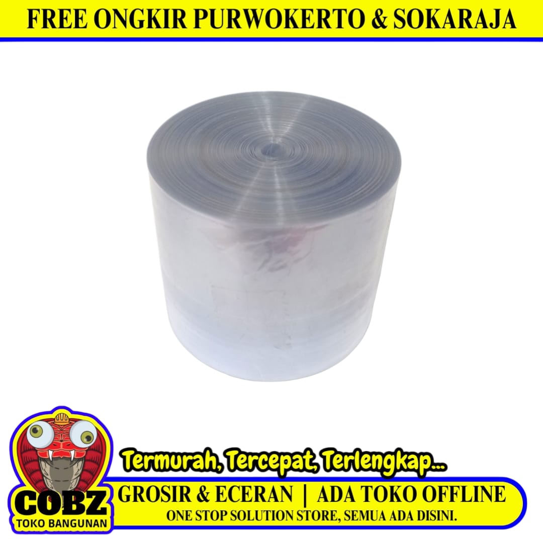 8 CM x 1 KG / TM Plastik Heatshrink Roll