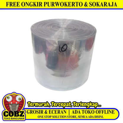 10 CM x 1 KG / TM Plastik Heatshrink Roll