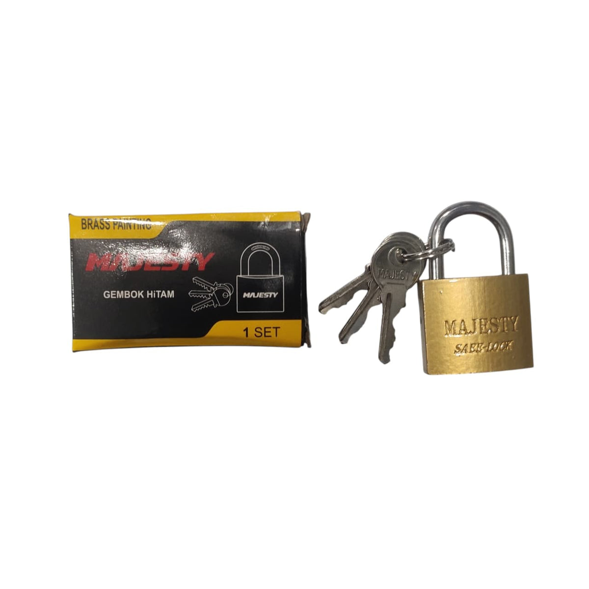 32 MM / MAJESTY Gembok Pintu Pagar Padlock Anti Maling Leher Pendek