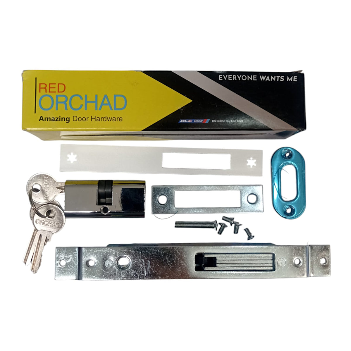 RED ORCHAD AL/OCD 5123 Slot Body Kunci Pintu Geser Aluminium Sliding Door Set