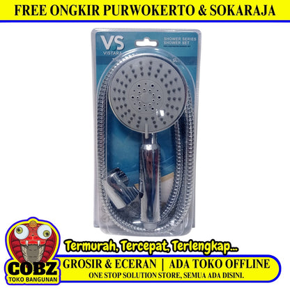 1/2 IN x 150 CM / VISTARA VTSR 328-CHSS Hand Shower Tangan Kamar Mandi Set