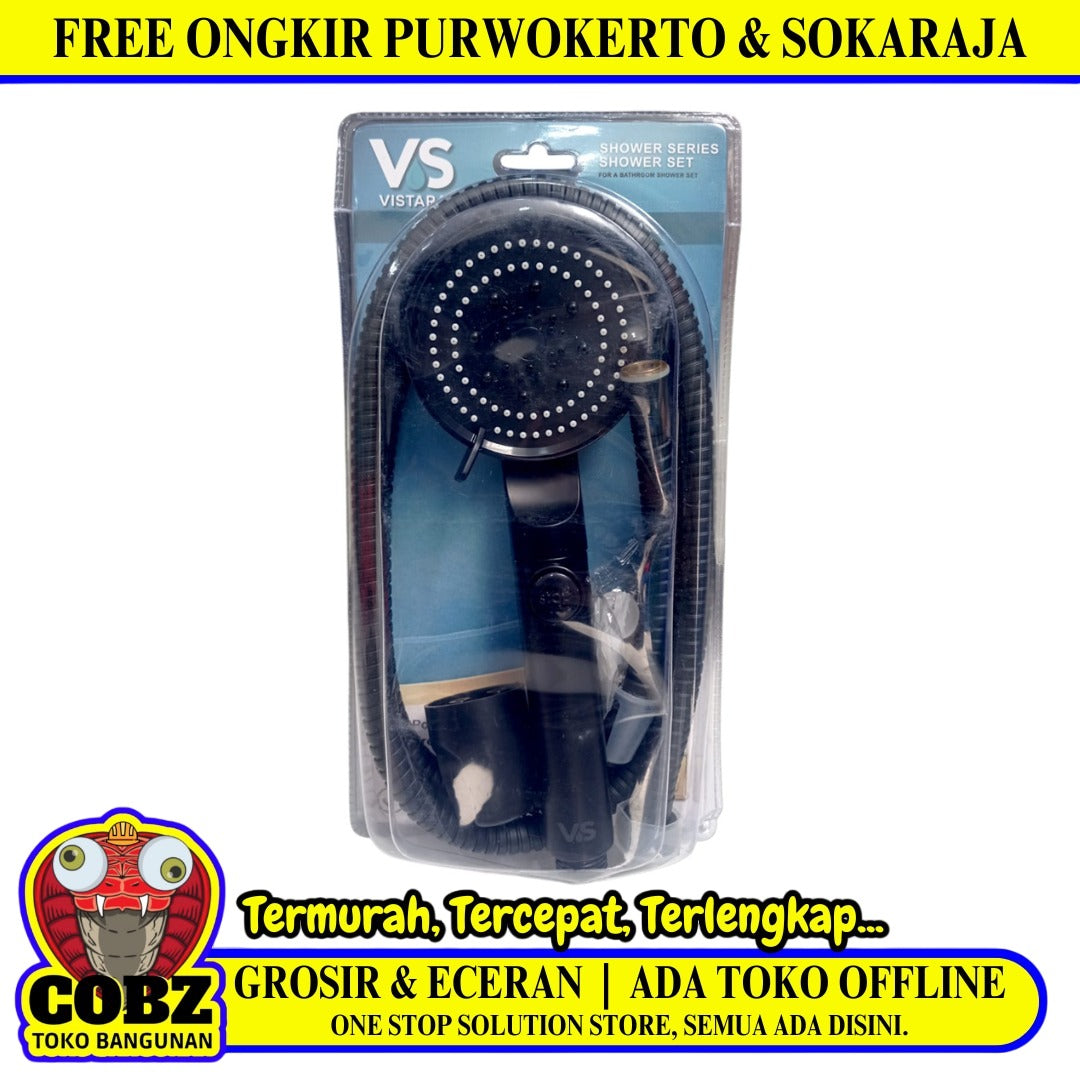1/2 IN x 150 CM / VISTARA VTSR 429-BHSS Hand Shower Tangan Kamar Mandi Set