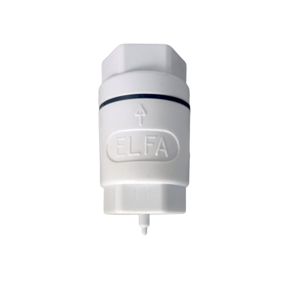 1/2 IN / ELFA Tosen Tusen Tesen Foot Klep Valve Plastik PVC
