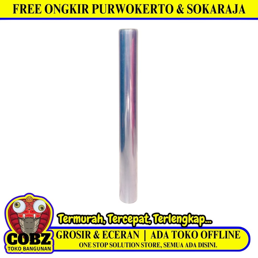 45 CM x 1 KG / TM Plastik Heatshrink Roll